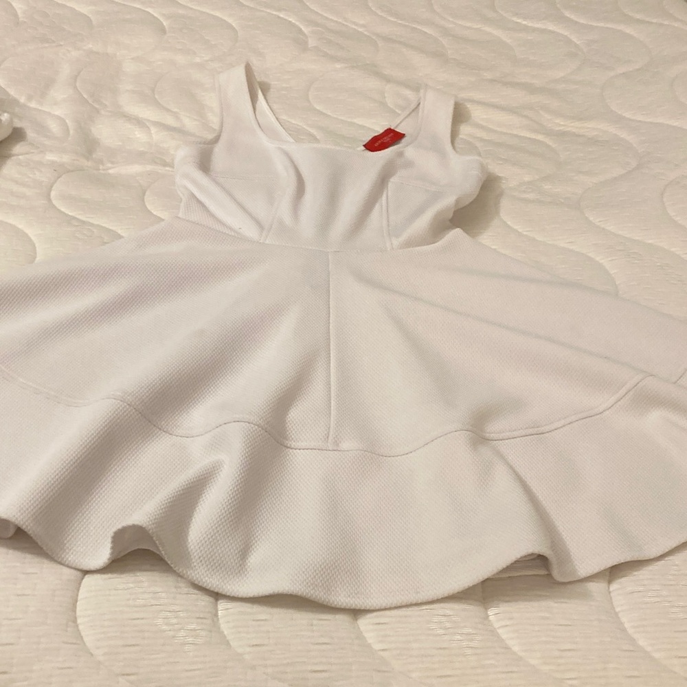 AKIRA Red Label White fit, and flare Dress